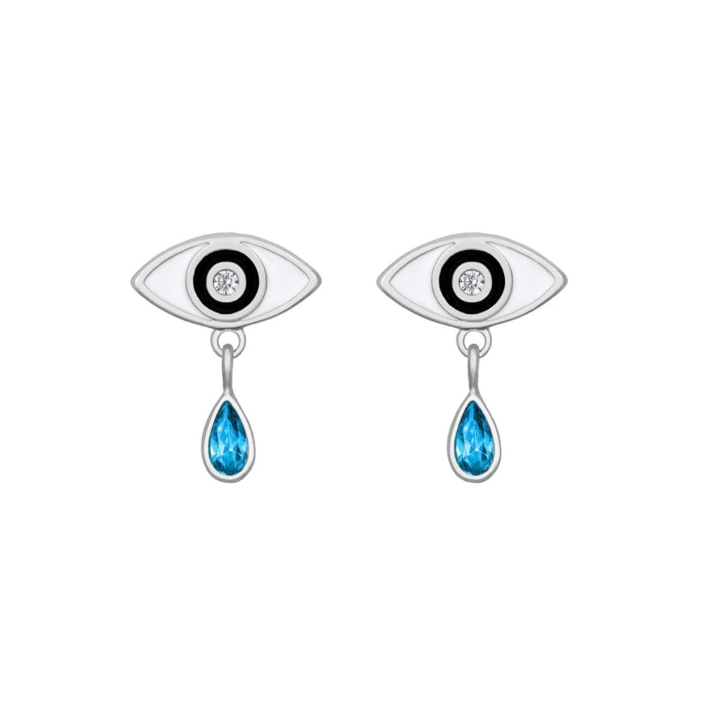 Little Rooms Cry Baby Teardrop Studs